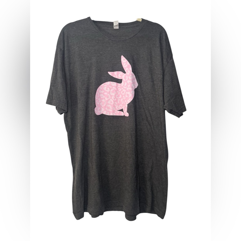Tultex Charcoal Crewneck T‑Shirt